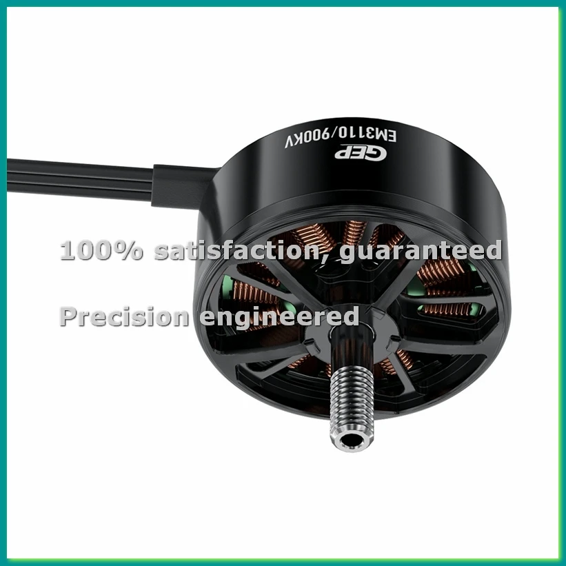 

Бесщеточный двигатель EM3110 900KV с высоким крутящим моментом для FPV-дронов 9-10 дюймов, запчасти и аксессуары для DIY-сборки - PZZW