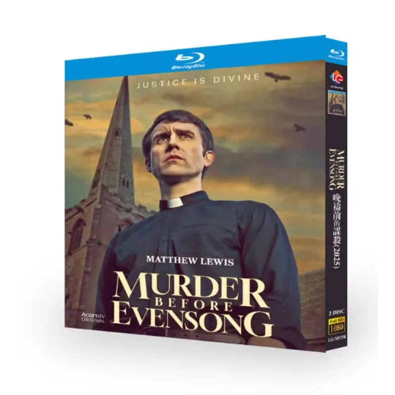Murder Before Evensong (2025) 2-D Blu-ray disc