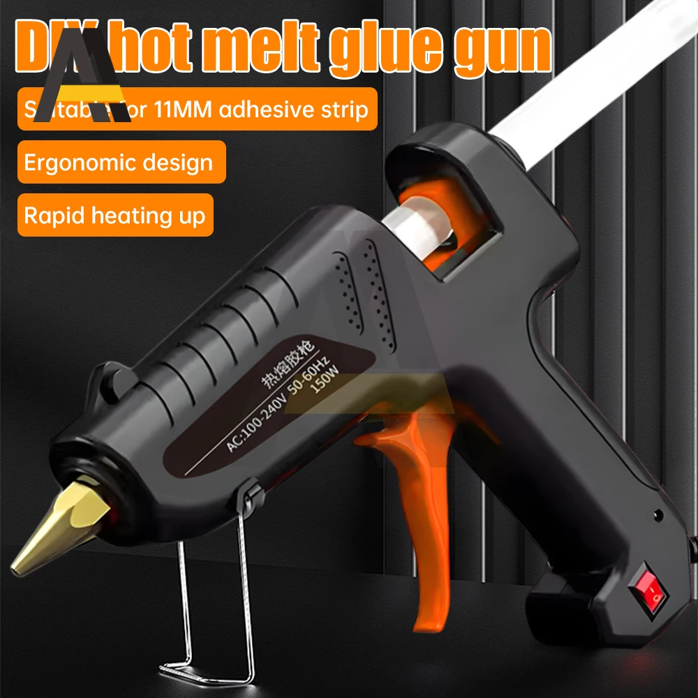 Hot Melt Glue Gun DIY Household 150W Lithium Battery Handmade Universal Rechargeable Wireless Hot Melt Glue Gun