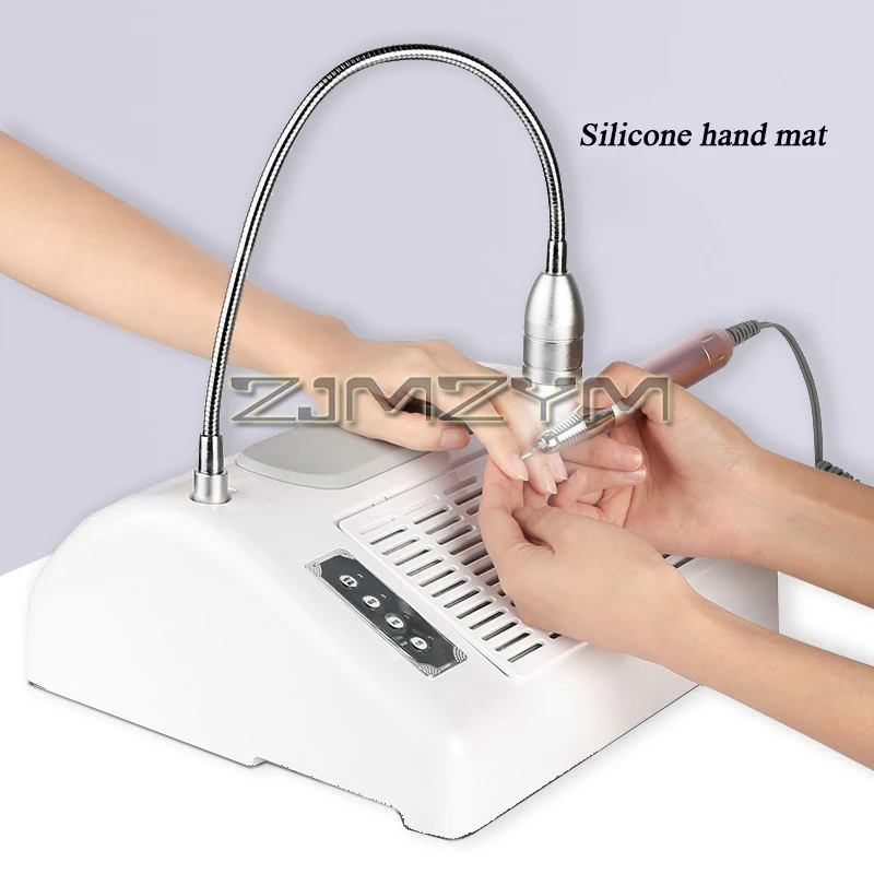 เครื่องขัดเล็บอเนกประสงค์แบบบูรณาการเครื่องขัดเล็บพลังงานสูงโคมไฟอบกาวยาทาเล็บ