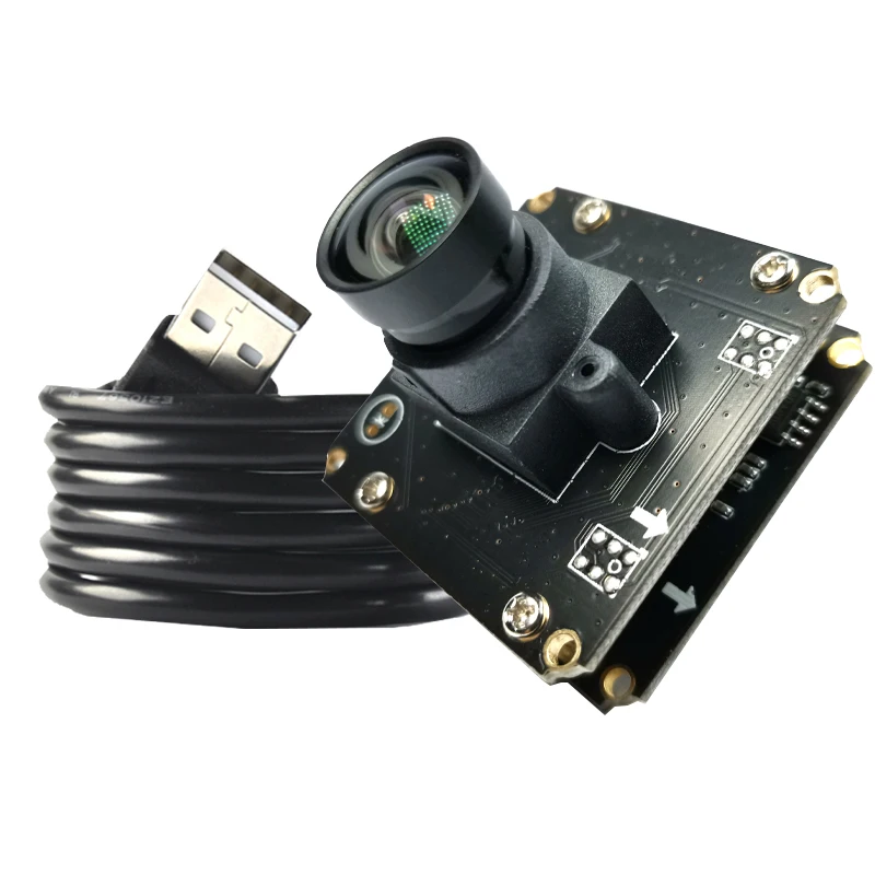 

3840x2160 4K HD High Speed USB2.0 Camera Module IMX317 Sensor 30FPS FF 90° MJPEG, YUV2 For Product Vision