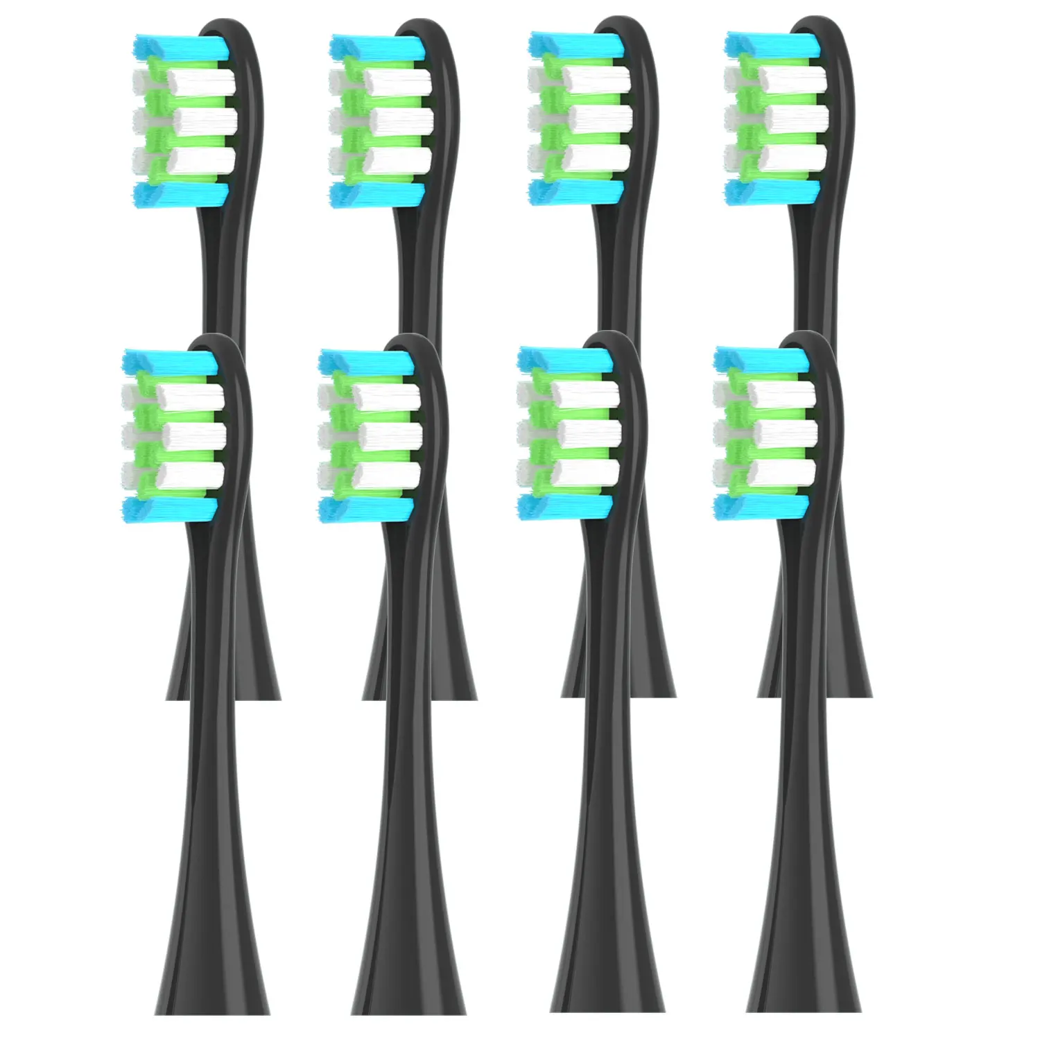 Сменные насадки 4/8 шт. для Oclean X/X PRO/Z1/F1/One/Air 2/SE/Flow DuPont, мягкие насадки с вакуумной щетиной — фото товара