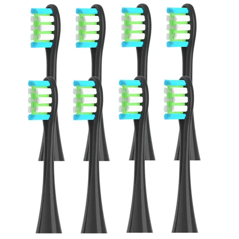 Сменные насадки 4/8 шт. для Oclean X/X PRO/Z1/F1/One/Air 2/SE/Flow DuPont, мягкие насадки с вакуумной щетиной — фото товара