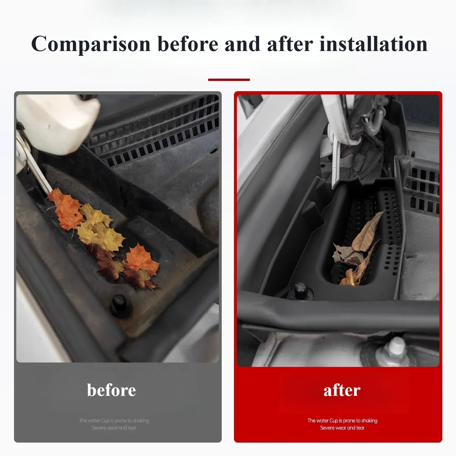 Engine Compartment Protective Cover Filter Mesh Cover Car Supplies Car Accessories Tools For Lexus ES200/260/ES300h 2018-2025