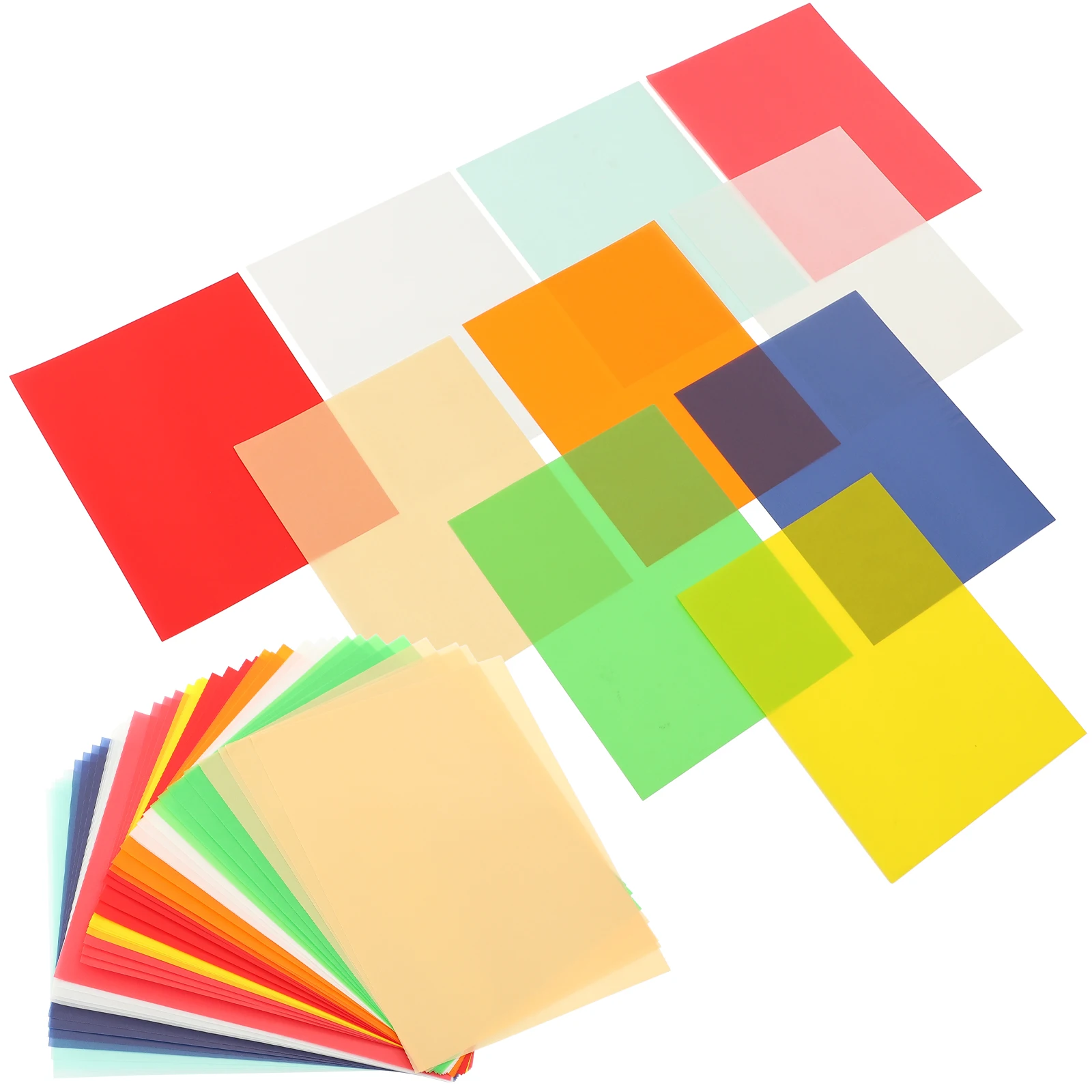 

40 Sheets Sulfate Paper Pearled Tracing Colorful Engineering Drawing Fade Resistant Durable Thick No Yellowing Hand CAD