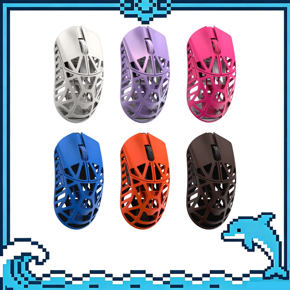 WLMOUSE BEAST X Max Magnesium Alloy Wireless Gaming Mouse 42g Omron Optical Switches PAW3395 8K Polling Rate Esports Mice