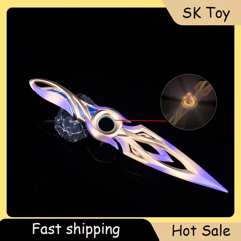 21 سنتيمتر سكين الشجاعة لعبة السيف تدوير بطل كوناي Mystbloom لعبة الأجهزة الطرفية مكتب زينة الشكل الهدايا مجموعات #1