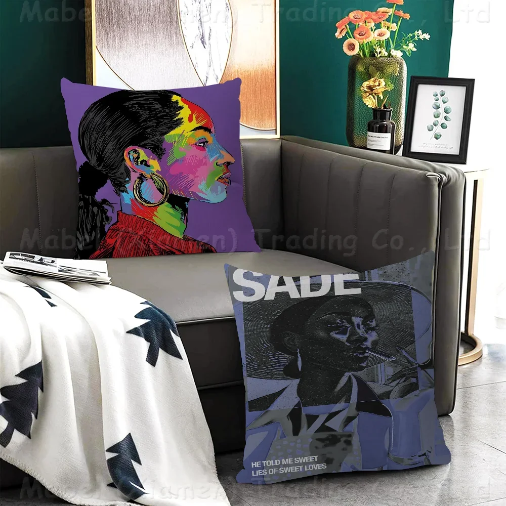 Sade Singer Adu Personalized Pillow Dust Cover Bedroom Kids Party Decoration Pillowcase Birthday Children Gift