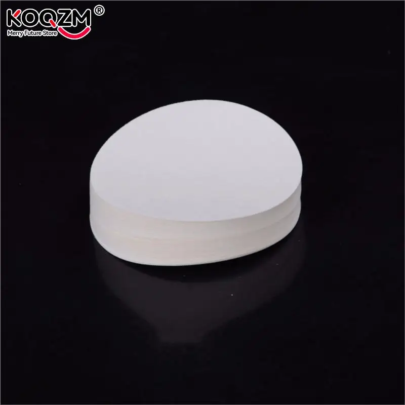 100PCS/bag 9cm Laboratory Filter Paper Circular Qualitative Filter Paper Medium Speed Funnel Filter Paper