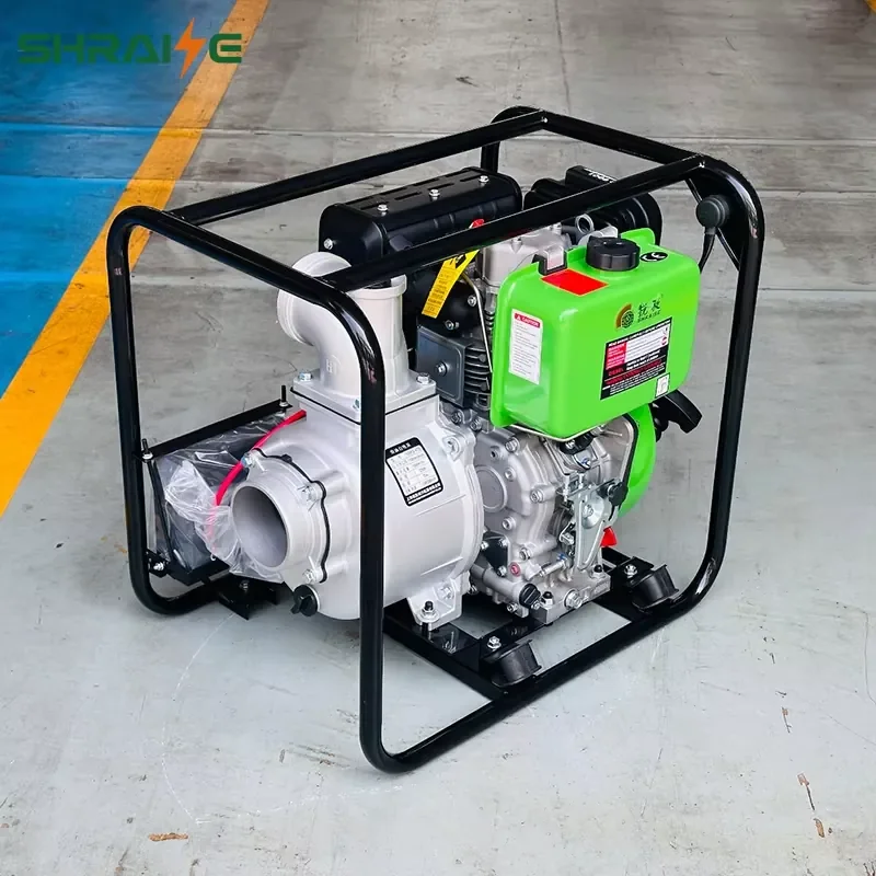 4 Inch 100mm Engine Agriculture Irrigation Farm Home Garden Use Low Fuel Portable OEM Water Pump