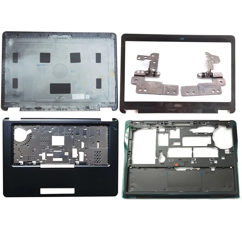 For Dell Latitude E7450 Laptop LCD Back Cover/Front Bezel/Hinges/Palmrest/Bottom Case 0VYTPN 0XNM5T A1412D 0KN08C 0HVJ91 0XY40T