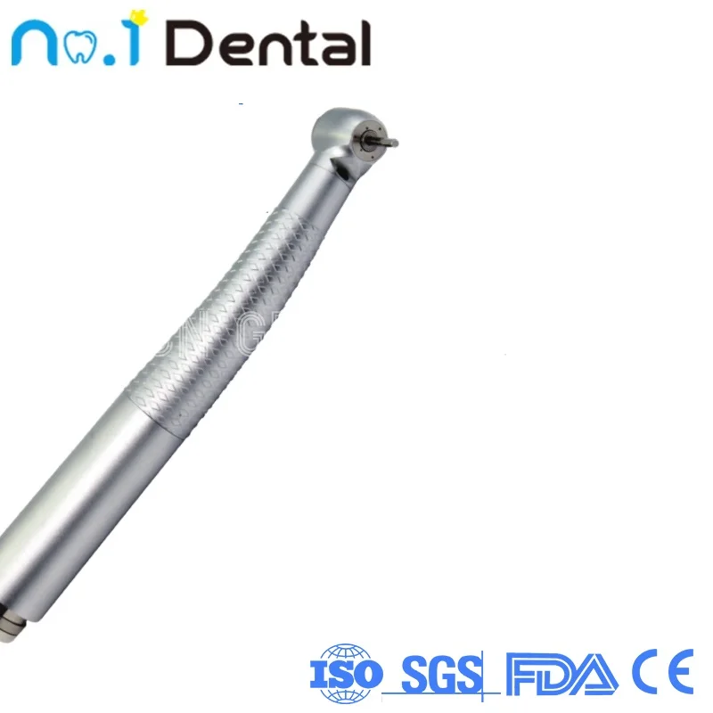 CX207-G Push Button 3 Way Spray Optical Handpiece Optical Fiber Illumination High Speed Led Coxo Handpiece