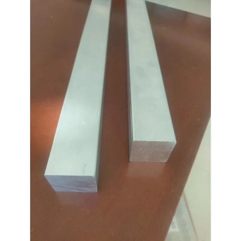 6061 Aluminum Square Bar Rod For DIY Model Making 4-45MM 500MM Length
