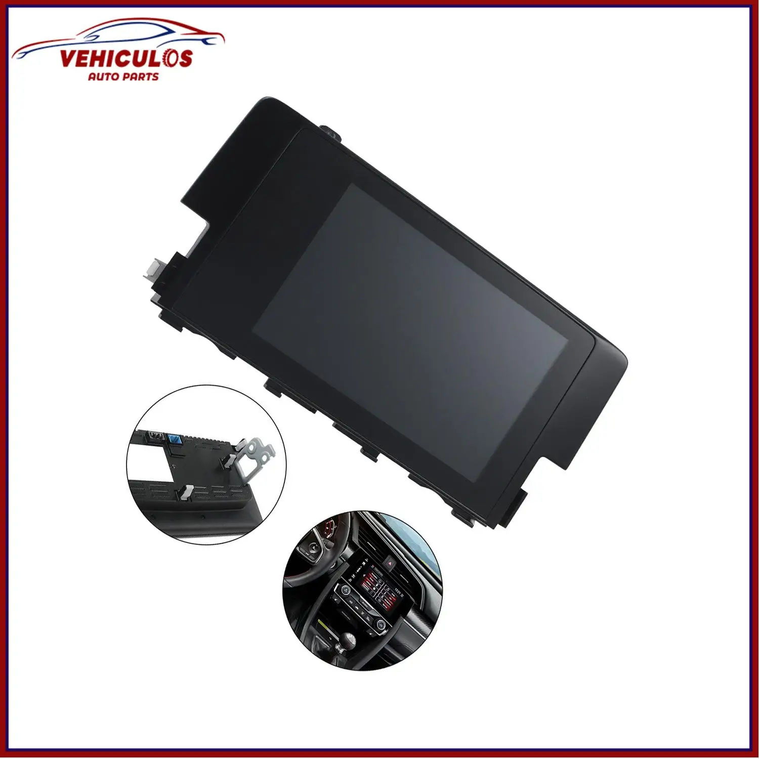 1 шт. 7-дюймовый навигационный сенсорный ЖК-экран для Honda Civic 2016-2018 39710-TBA-A11 39710-TBA-A21 39101-TGG-A01-M1 39101-TBA-A31-M1