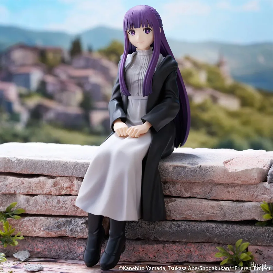 Anime Frieren Beyond Journey's End Fern Sitzende Figur PVC-Statue Sammlerstück Modell Desktop-Dekoration Geschenk – Detail 7