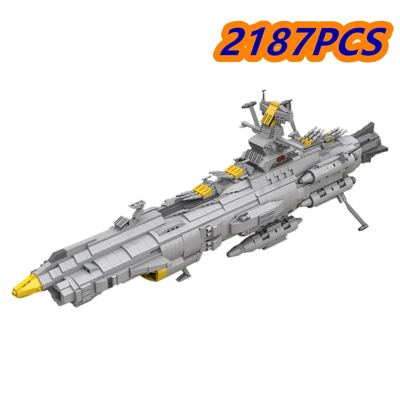 MOC Space Hammerhead-Frigate WW2 War Building Blocks Vipers-MkII-Battle Model Pirate Ship Arcadia Assembly Kid Toy