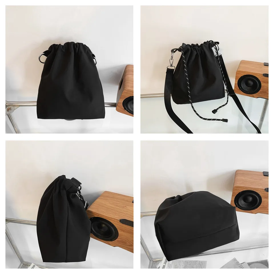 Nylon Women Shoulder Bag Female Shopper Messenger Bags Designer Handbag Simple Fashion Lady Crossbody Bag
