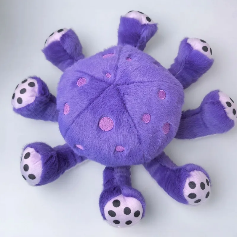 حيوان محشو على شكل أخطبوط الهالوين الرائع، لعبة قطيفة ناعمة مكونة من 8 أرجل، هدية فريدة لعيد الميلاد وحفلات الهالوين، دعامة تنكرية #5