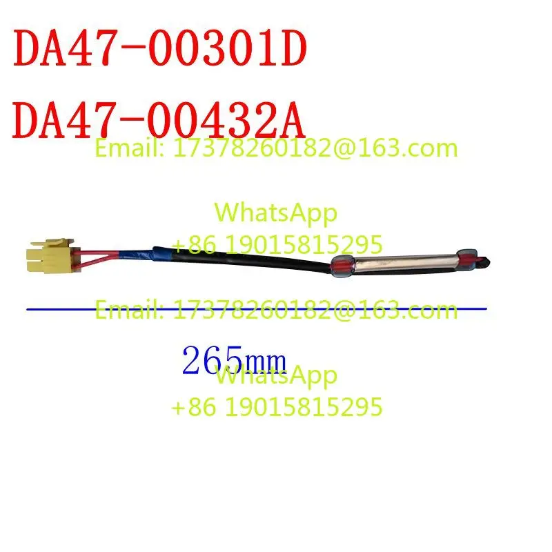 Sensor de descongelación para refrigerador sonda de temperatura, DA47-00301D de DA47-00432A, nuevo, 1 unidad