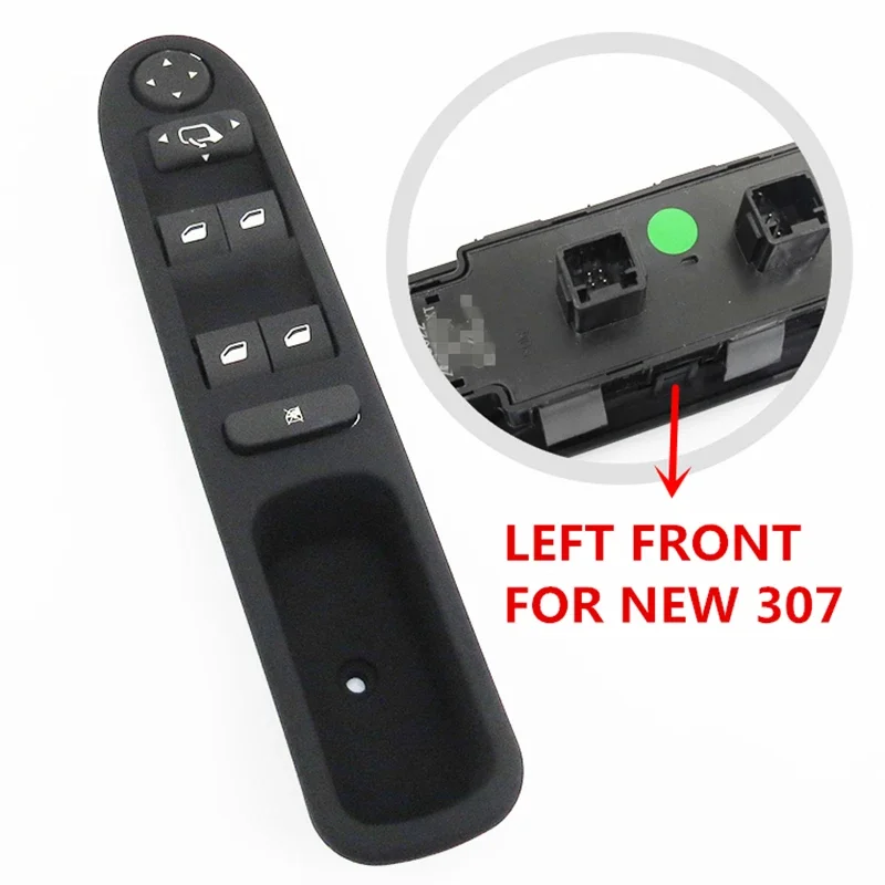 Four-door Power Window Switch for Peugeot 307 Car Accessories Electric Door Glass Lift Swich Window Cortrol  Regulator Switch