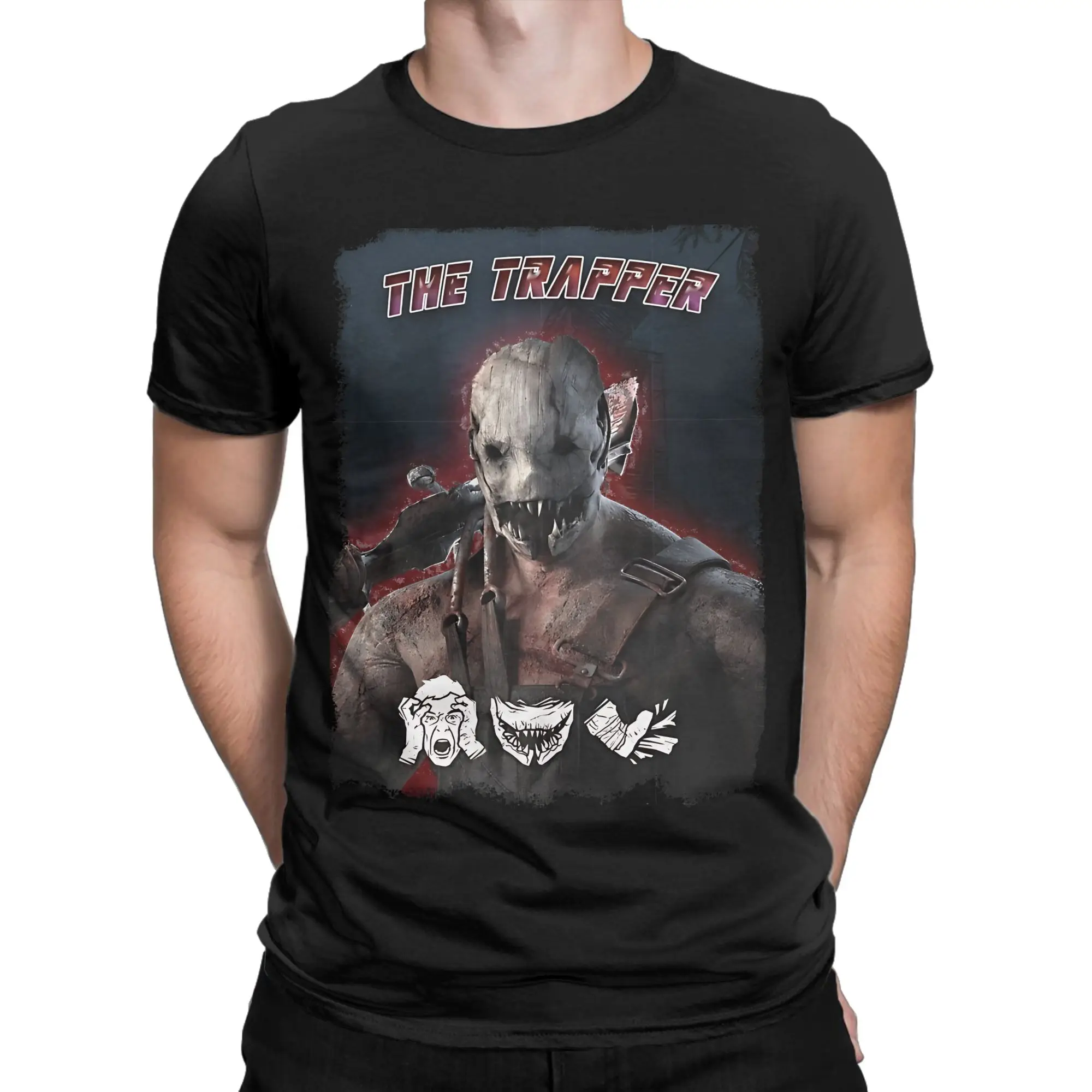 Men Women Deads by Daylights The Trapper  T Shirt  Pure Cotton Tops Leisure Short Sleeve Round Neck Tees Birthday Gift T-Shirt