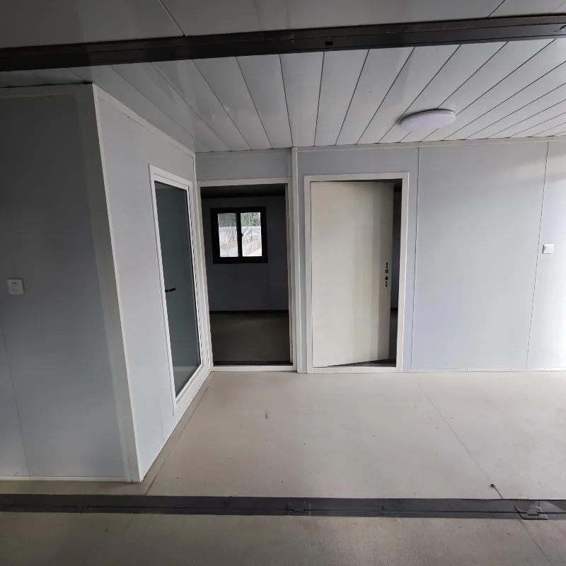 حاوية وحدات فاخرة قابلة للتمديد فيلا 1-6 غرفة نوم منازل محمولة المطبخ 20ft 30ft 40ft أحجام لوحة ساندويتش التصميم الحديث #3