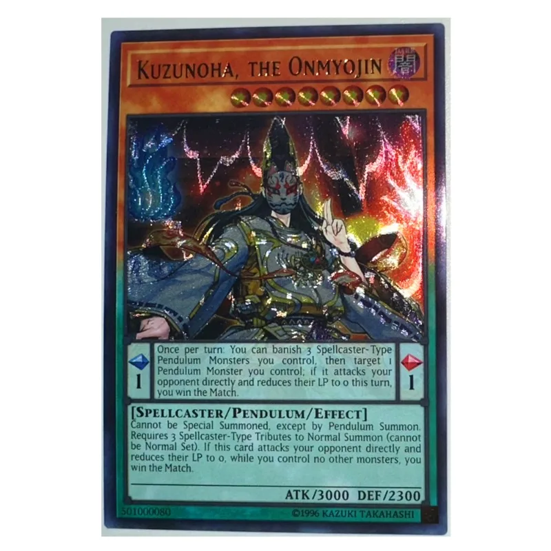 Yu Gi Oh Kuzunoha the Onmyojin 501000080 English Toys Hobbies Hobby Collectibles Game Collection Anime Cards