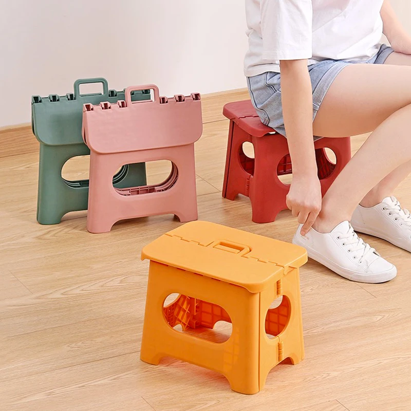 Folding Stool Chair Furniture Pedal Bench Telescopic Stool Portable Bench Outdoor Camping Stool Folding Fishing Chair