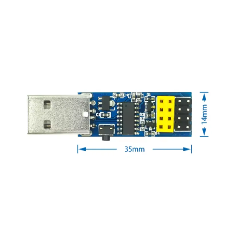 CH340C USB ESP8266 ESP-01 ESP01S Prog WIFI Downloader Module Developent Board for Arduino Programmer Adapter