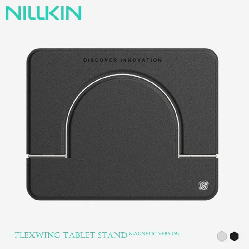 NILLKIN FlexWing Adjustable Tablet Holder Stand Leather Dock, Multi-Angle Viewing for 10-13