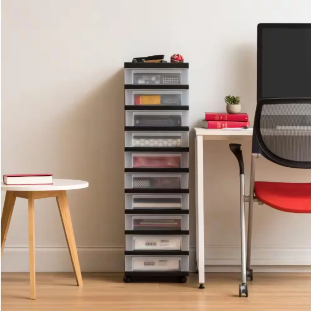 

Drawer Storage Cart ，Excellent storage and organizational solution for offices, hobby rooms, dorm rooms and more