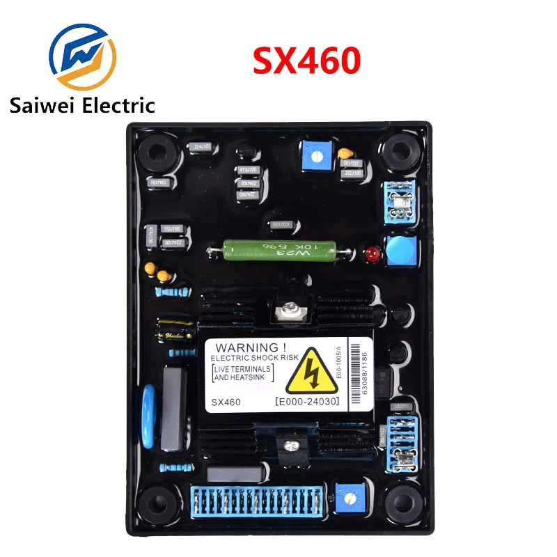 SX460 AVR factory provides an automatic voltage regulator control panel for components of brushless diesel generator sets