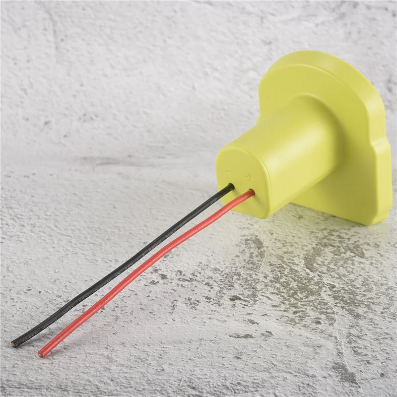ABHU For Power Wheels Battery Adapter For Ryobi One+ 18V Li- Battery, Power Tool Battery Converter With 12 Gauge Wire