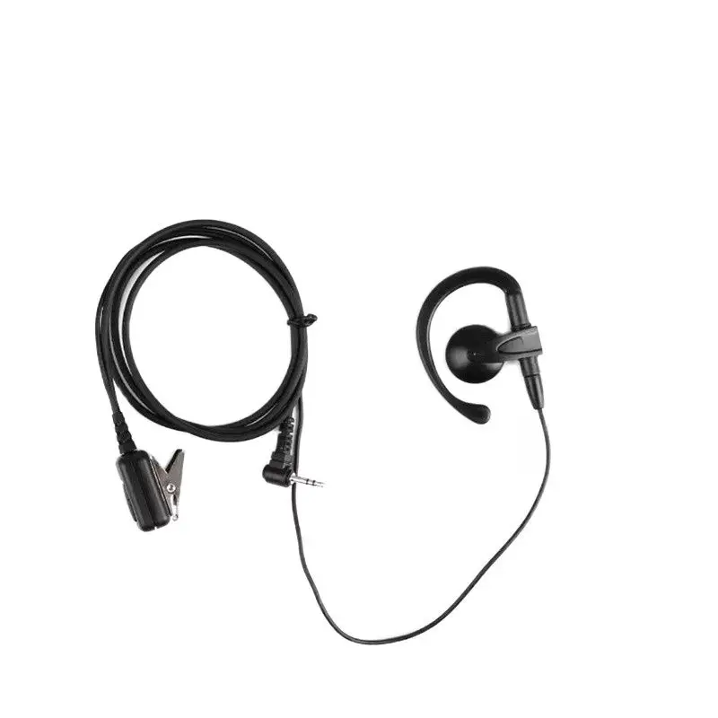 

Walkie Talkie Headset Earpiece PTT Earphone with 2.5mm Pin for T5428/6200/6220 Supra-aural Earphone Two Way Radio Accessoriers