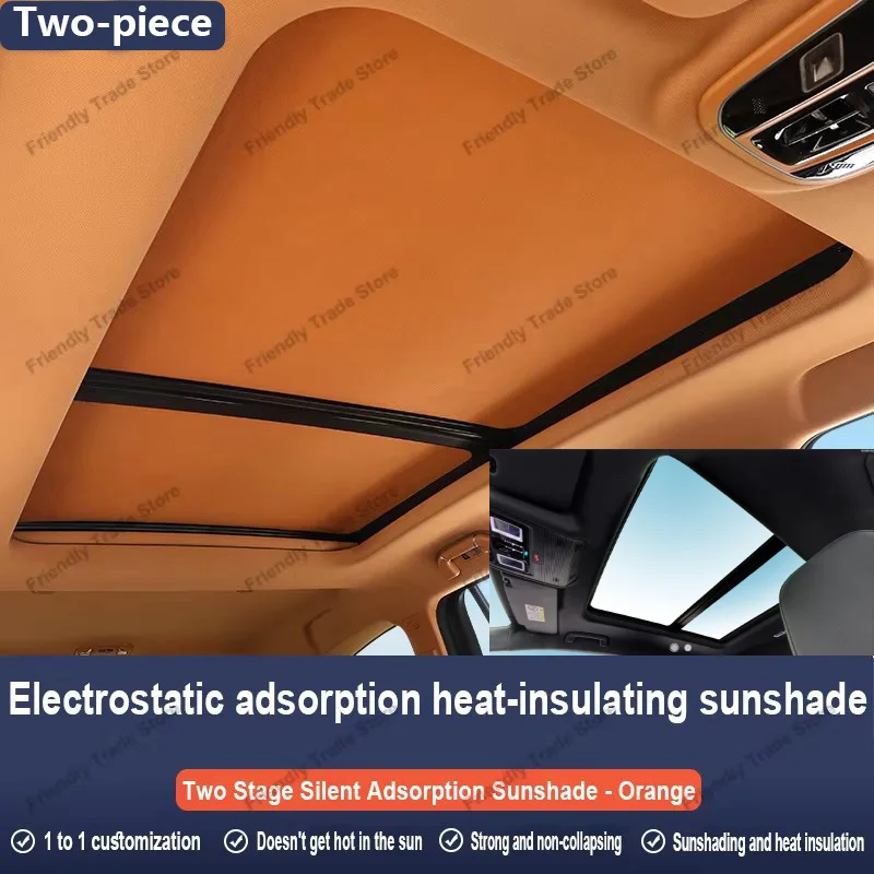 Car Panoramic Sunroof Insulation Roof Visor For Forthing T5 Evo