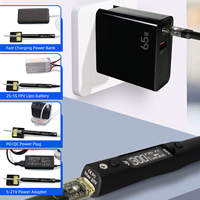 SEQURE S99 Soldering Iron With Adapter Set Compatible with C245 Tip for Drone RC Model Welding Anti-static Welding Pen