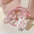 Pink with letters