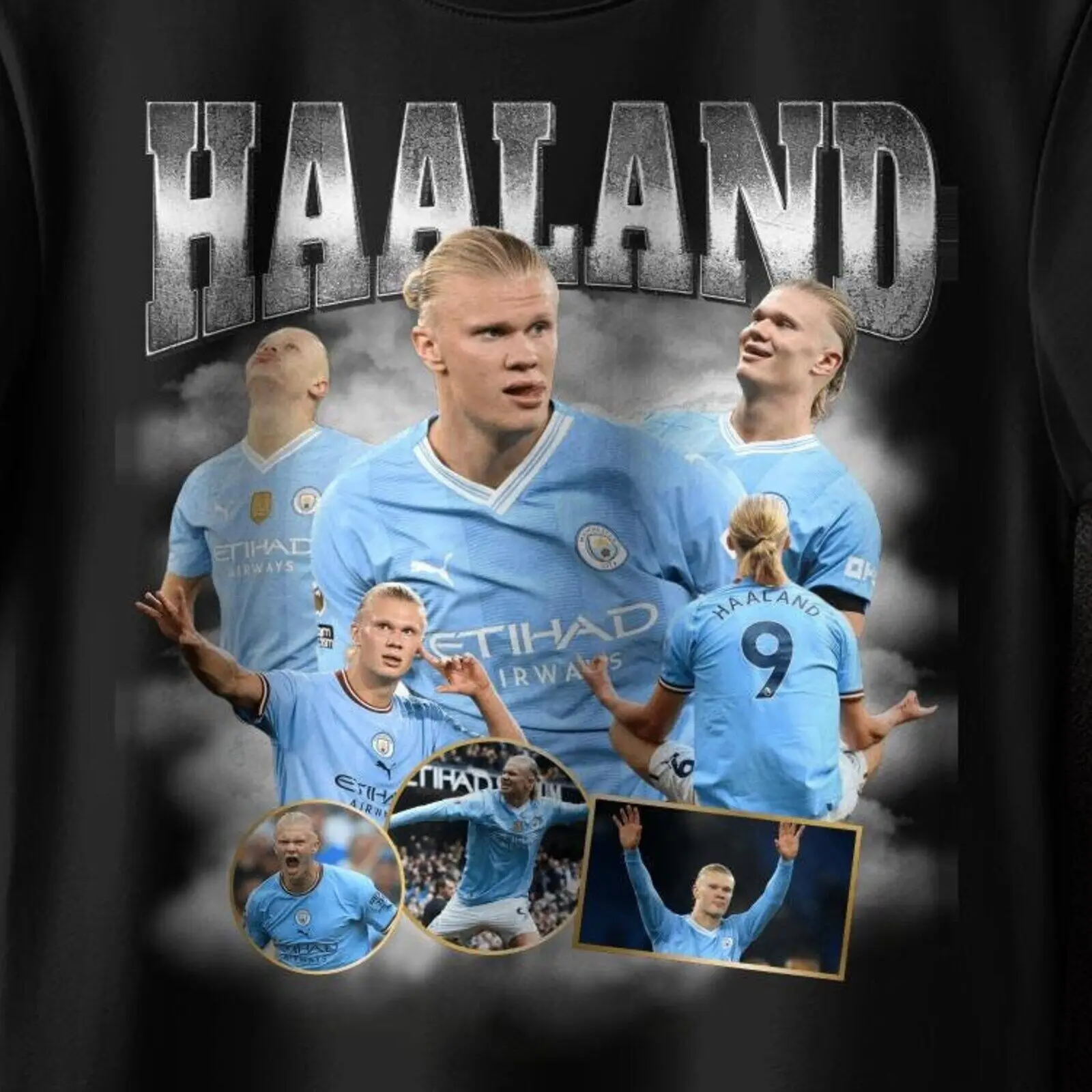 Shirt, Erling Haaland T-shirt, Funny Meme Football Humor Cu