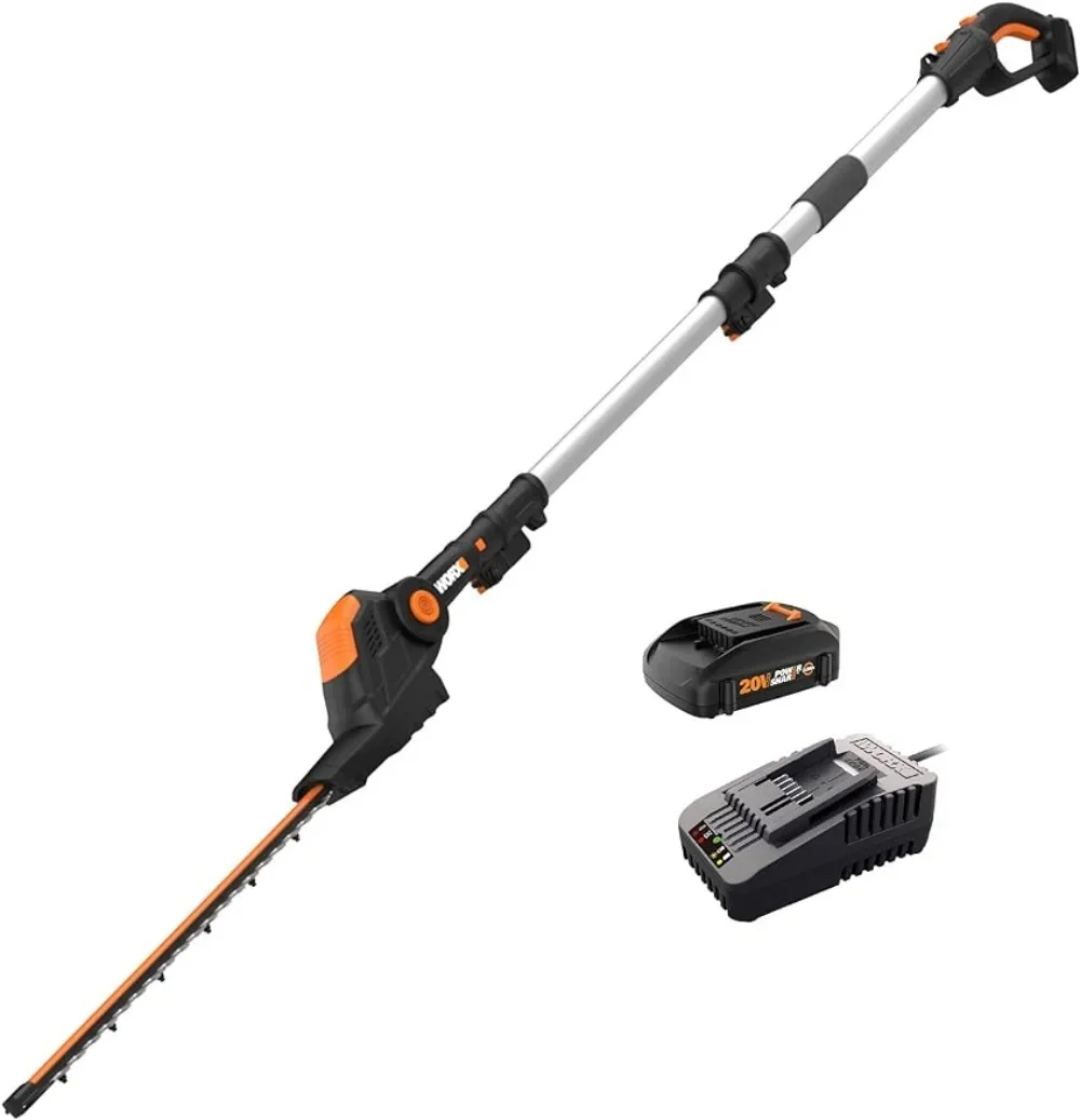 

WG252 20V Power Share 2-in-1 20" Cordless Hedge Trimmer (Battery & Charger Included) газонокосилка электро corta cesped