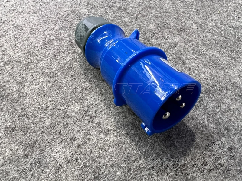 New Outdoor Waterproof 3Pin 3 Pin 16A Stage Lighting Industrial Plug Power Connector