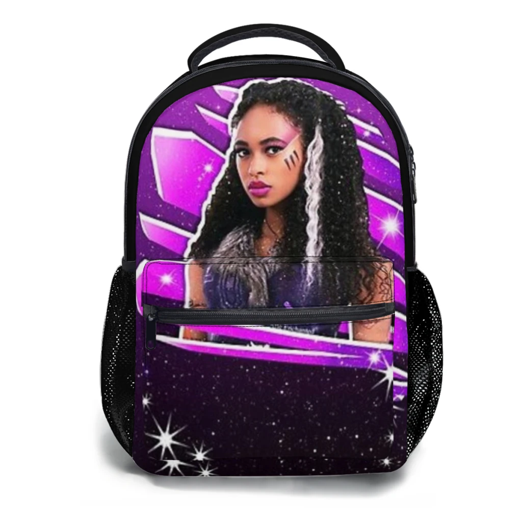 Zombies 3-Willa Super Purple Power Chandler New Fashion High Capacity Waterproof College Backpack Laptop School Bags 17inch