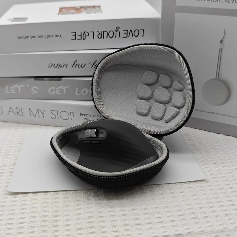 Сумка для хранения беспроводной мыши Logitech MX Master 4, жесткий чехол, защитная дорожная сумка для мышей, аксессуар в твердом корпусе