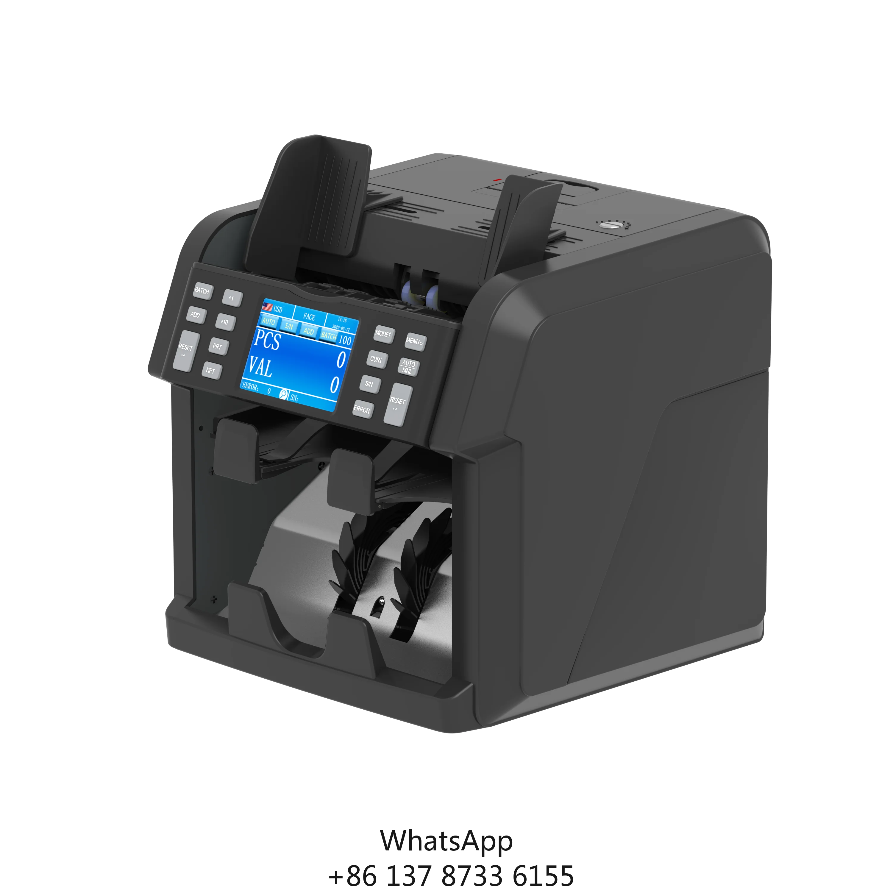 ST-4020 Touch Screen Multi-currency Discriminator Bill Counter Banknote Counter Value Counter Money Counting Machine