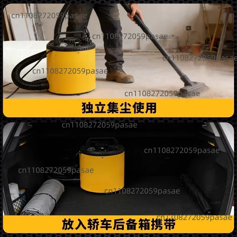 Small Multi-Function Interconnected Woodworking Dust and Wood Chip Vacuum Cleaner with Variable Speed Control