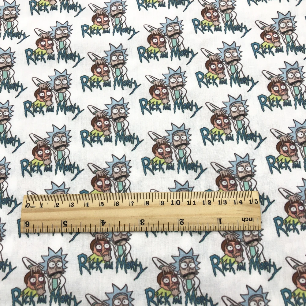 Kartun Gremlins 50*145Cm Poliester Kain Katun Jahit Merajut Kain Menjahit Bahan DIY Kain Buatan Tangan