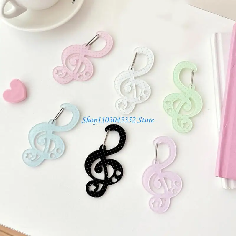 A3PE أكريليك ملاحظة الشكل carabiner خطاف الكليف حامل بطاقة المفاتيح مفتاح الخطاف في الهواء الطلق