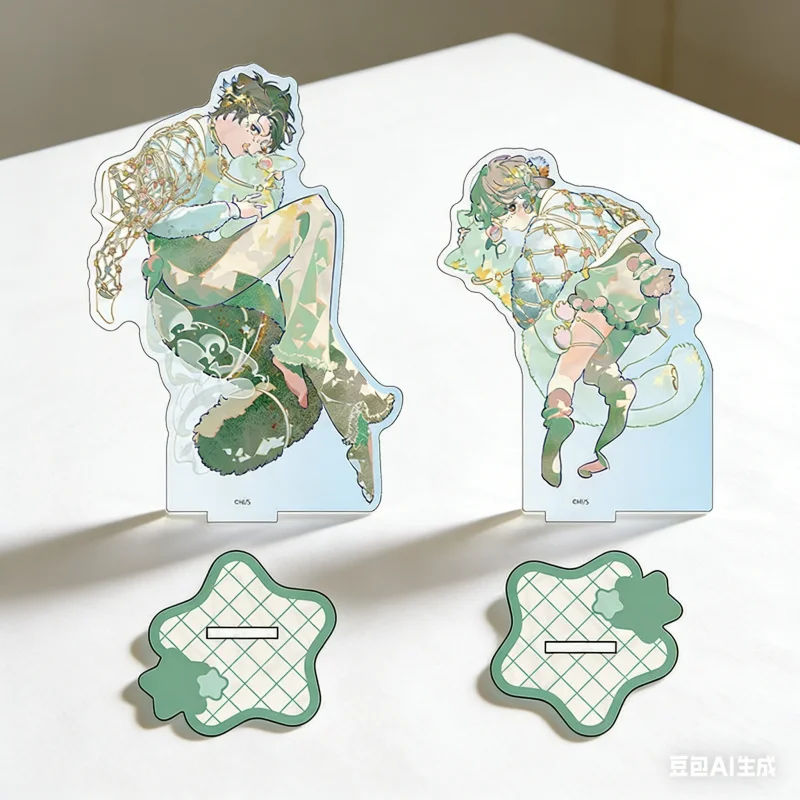 Anime Marriage to the Wolf Desktop Ornament Exquisite Product 15cm Acrylic Stand Model Plate Animation Peripheral Toy for Gift