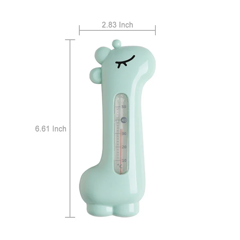 Giraffe Baby Indoor Bath Thermometer Baby Cartoon Water Thermometer Children\'s Toys Waterproof Bath Thermometer