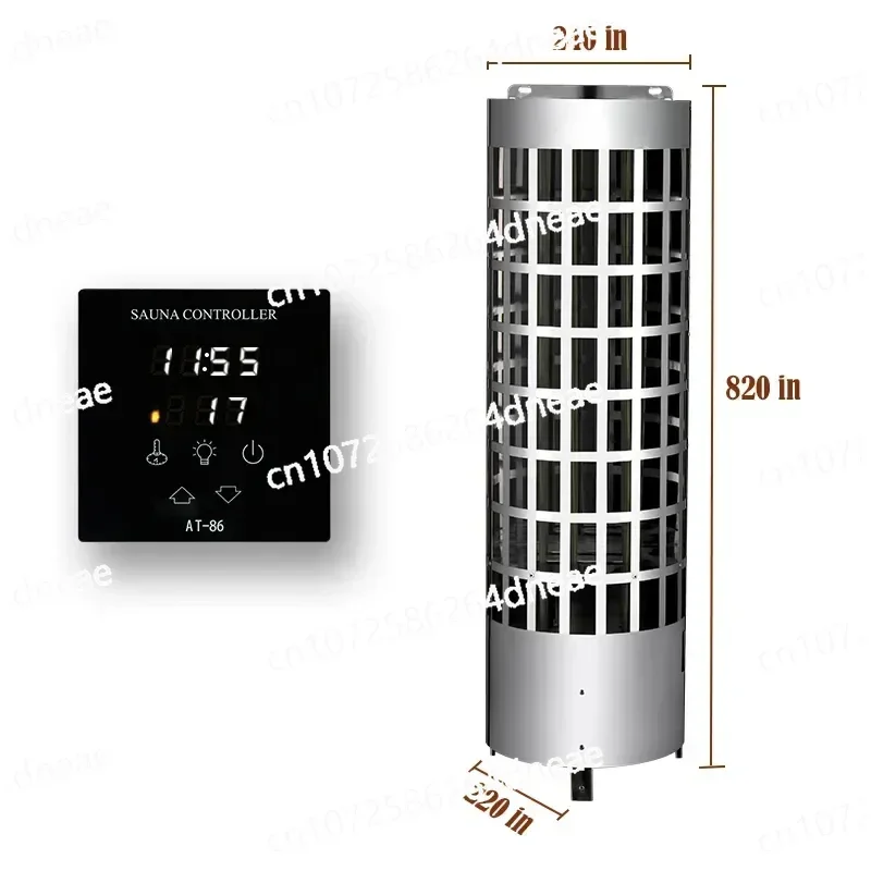 Sauna Equipment 3kw Stainless Steel Electric Dry Sauna Heater