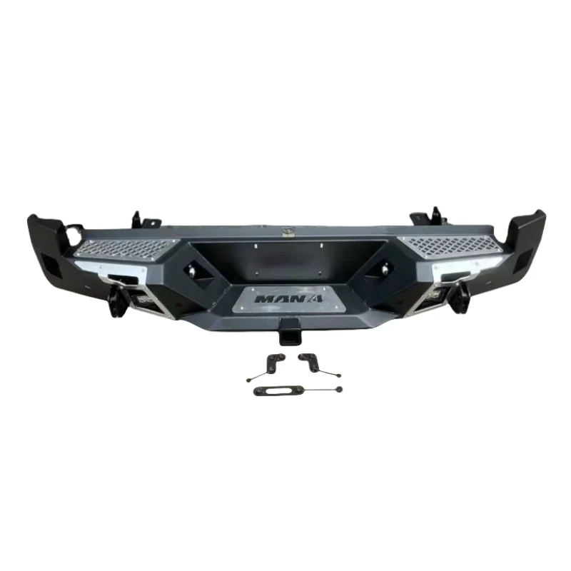 Brand New Luxury Steel Rear Bumper for Isuzu D-Max 2012-2019 Easy Install with Fog Light Cutouts